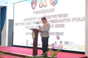 Kapolda Kepri Buka Asesmen Uji Kompetensi Penyidik dan Penyidik Pembantu T.A Tahun 2023