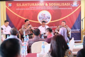 Kabidhumas Polda Kepri Hadiri Kegiatan Silaturahmi Sosialisasi Bersama Pelaku Pariwisata Tahun2023