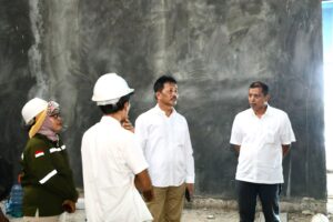 Kepala BP Batam Tinjau Progres Pembangunan Gedung VVIP Bandara Internasional Hang Nadim