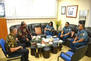 Tarik Minat Siswa Lantamal IV Sosiallisakan Rekruitmen Prajurit TNI AL