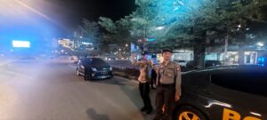 Polsek Batu Ampar Cipkon Menjaga Situasi kondusif Akhir Pekan Wilayah Polsek Batu Ampar
