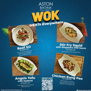 WOK TREATS EVERYWHERE: BASIL RESTAURANT MENAWARKAN PROMOSI
