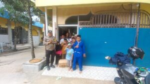 Polsek Batu Ampar Berbagi ke Panti Asuhan,Jumat Barokah