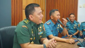 Wasrik Itjen TNI Kunjungi Lantamal IV Batam