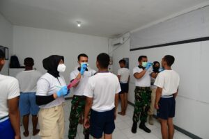 Ratusan Peserta Seleksi Bintara DanTamtama TNI AL Tahun 2023