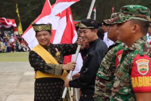 Menteri Dalam Negeri Prof. Drs. H. Muhammad Tito Karnavian, B.A., M.A., Ph.D. Pimpin Upacara Hari Kemerdekaan RI Ke-78 di Kab. Natuna