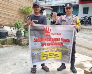 Polsek Batu Ampar Bhabinkamtibmas Rutin Sosialisasikan Saber Pungli Di Wilayah Hukum.Batu Ampar