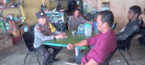 Polsek Batu Ampar Melalui Bhabinkamtibmas Ajak Warga Wujudkan Kamtibmas Aman dan Kondusif.