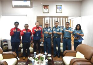 Danlantamal IV Terima Kunjungan Kerja PT Pelni Cabang Batam