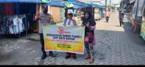 Personil Polsek Batu Ampar Gencar Sosialisasi Saber Pungli Antisipasi Pungutan Liar di Wilayah Batu Ampar
