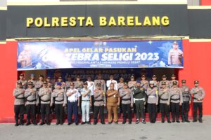 Kapolresta Barelang Pimpin Apel Gelar Pasukan Operasi Zebra Seligi 2023