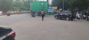 Kegiatan Strong poin pagi di wilayah hukum Polsek Batu Ampar