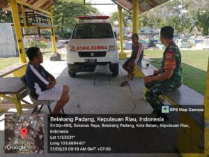 Ini Pesan Serka Eko ke Penjaga Makam dan Penggali Kuburan di Kelurahan Pemping