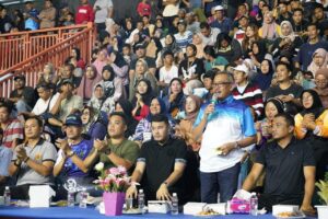 Jefridin Tutup Turnamen Voli LPM Cup 2023 Tiban indah: Jadilah Bintang ke Ajang Nasional