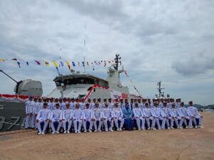 KASAL Resmikan dan Launching Kapal Perang KRI Patroli Cepat 60 M di Batam