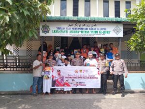 Kapolsek Sekupang Salurakan Ratusan Buku di Panti Asuhan Patam Lestari