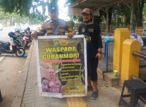 Polsek Batu Ampar Waspada Curanmor Bhabinkamtibmas Rutin Himbau masyarakat*