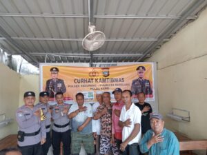 Polsek Sekupang Lakukan Jumat Curhat Bersama Warga Sei Harapan