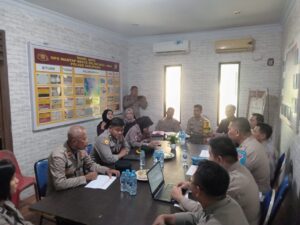 Tim Wasrik Polresta Barelang. Cek Administrasi 6 Polsek,Pelaksanaan di Polsek Sekupang