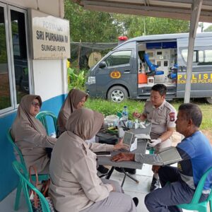Sentuhan Kesehatan Polda Kepri di Pulau Rempang, Wujud Polda Kepri Hadir Untuk Masyarskat