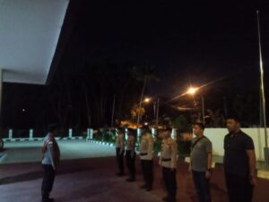 Patroli Cipkon Polsek Batu Ampar, Sampaikan Himbauan Kamtibmas