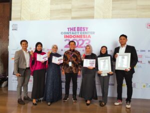 PT Pegadaian Borong 5 penghargaan di Ajang the Best Contact center indonesia