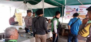 Polsek Sekupang laksanakan Jumat Curhat bersama Driver Ojek Online