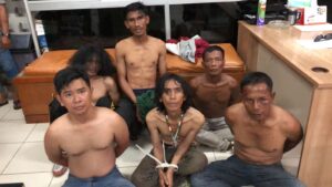 Polresta Barelang Amankan 8 orang pelaku Yang Melawan Petugas Saat Melaksanakan Pembukaan Pemblokiran Jalan Raya Menuju Rempang Galang