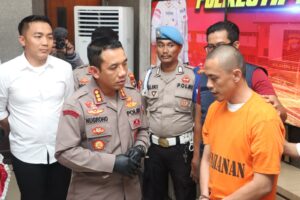 Kapolresta Barelang Gelar Konferensi Pers Ungkap Pelaku Pembunuhan Berencana serta Curas terhadap WNA Singapura