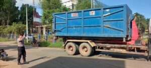 Kegiatan pengaturan Jalan Strong poin pagi diwilayah Polsek Batu Ampar -kota Batam