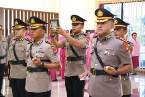 Kapolda Kepri Pimpin Dertijab Kapolres Karimun dan Kapolres Lingga di Polda Kepri
