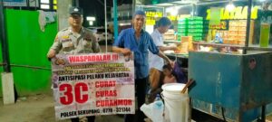 Batara Biru Sekupang Sambang Pedagang Himbau Kejahatan C3