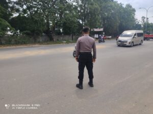 Strong Point Pagi Personil Polsek Batu Ampar