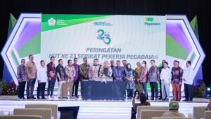 Serikat Pekerja Pegadaian Gelar Tasyakuran HUT Ke 23 dengan Tema Disruption Agility