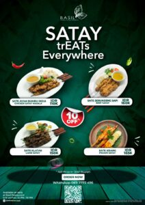 Restaurant Basil Aston Hotel and Residence Sajikan Sate Dengan Citra Rasa Unik