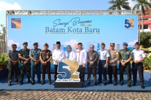 Danlantamal IV Menghadiri Upacara Hari Bhakti BP Batam