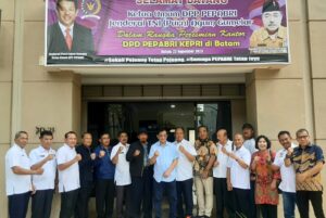 Agum Gumelar Resmikan Kantor Sekretariat DPD PEPABRI Provinsi Kepri di Batam