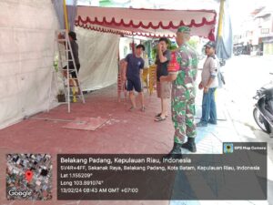 Ini Pesan Penting Babinsa Pemping saat Komsos dengan Ketua TPS 3 di Wilayah Binaan