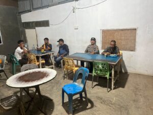 Polsek Sungai Beduk Patroli Cipkon, Cegah Aksi Kejahatan Dan Sampaikan Himbauan Kamtibmas