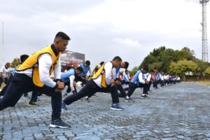 Ukur Kebugaran Fisik Prajurit,Lantamal  IV Laksanakan Test Garjas