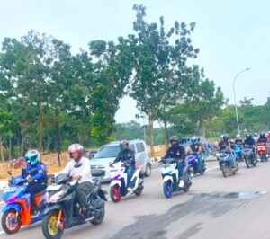 Menikmati Kebersamaan dalam City Rolling Bersama Honda Vario