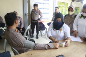 Dokkes Polresta Barelang Gelar  Pemeriksaan Kesehatan Personel