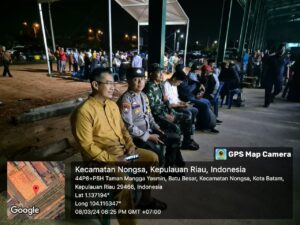 Babinsa Batu Besar Monitoring Kegiatan Silaturahmi Walikota Batam Bersama RT/RW se – Kecamatan Nongsa
