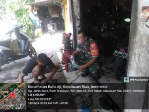 Serda Dedi Putra Himbau Warga Bukit Tempayan Jaga Kondusifitas Kamtibmas Terjaga dengan Baik