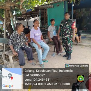 Cegah Karhutla, Serka Muhammad Djaibakal Himbau Warga Tidak Membakar Sampah Sembarangan