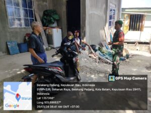 Babinsa Kelurahan Pecong Ajak Warga Binaan Tingkatkan Ketakwaan di Bulan Ramadan