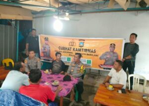 Kapolsek Sekupang Jumat Curhat ke Pasar Cipta Puri Himbauan Khamtibmas Sampaikan Kepada Pedagang dan Pengunjung