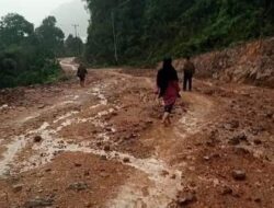 Belasan Tahun Jalan Tanah di Lingga ini tak Jua Diaspal Pemprov Kepri
