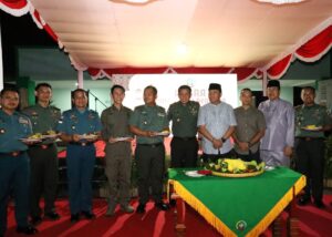 Bentuk Rasa Syukur, Danlantamal IV Batam Buka Puasa Bersama dalam Rangka Kenaikan Pangkat