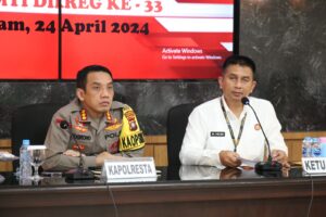 Serdik Sespimti Polri Sambangi Kapolresta Barelang Dikreg ke-33